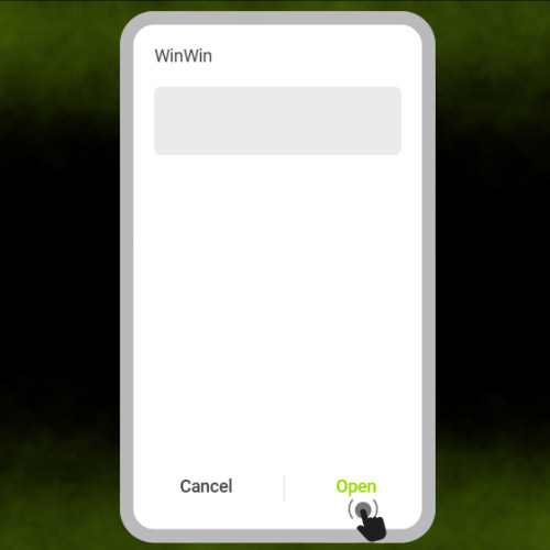 Launch the WinWin app