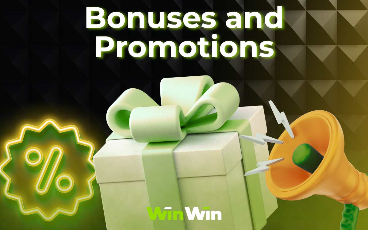 WinWin Casino offers Bonuses and Promotions