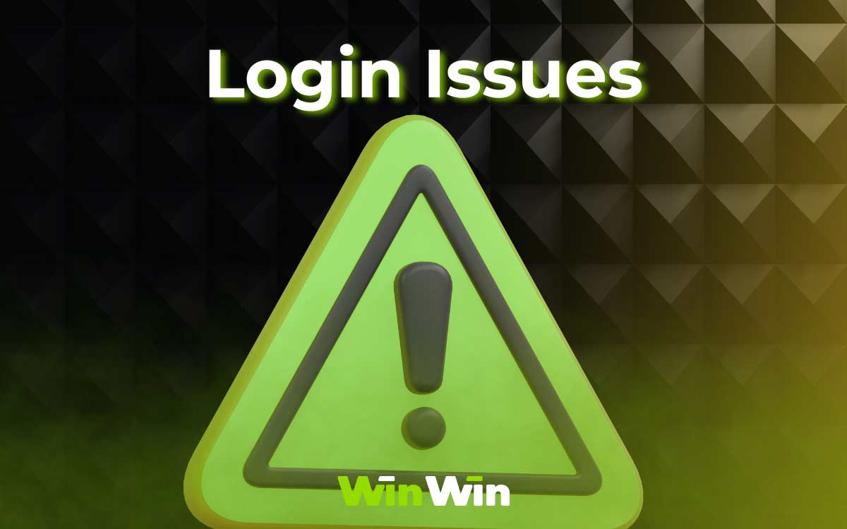 WinWin casino login problems