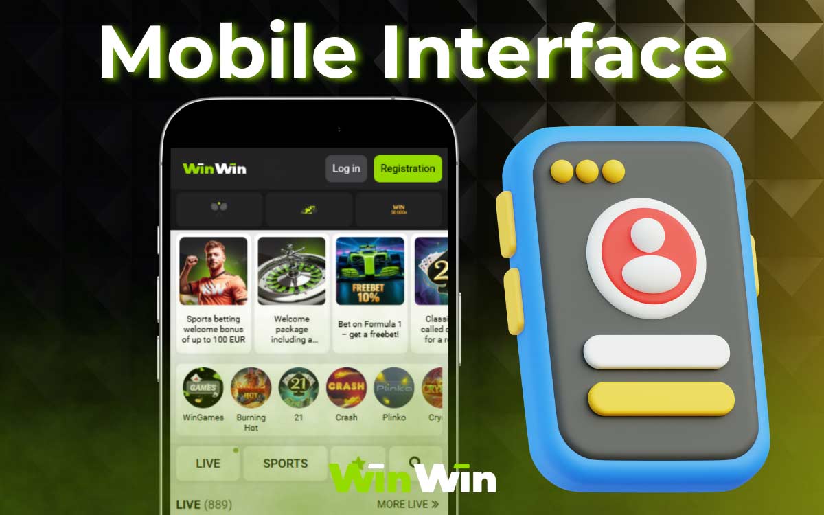 WinWin Mobile Interface